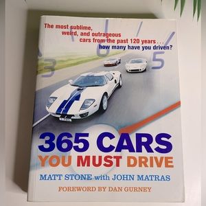 365 Cars You Must Drive : Cars of past 120 years Book By Matt Stone&John Matras